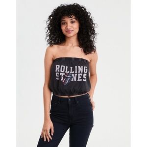 American Eagle Rolling Stones Tube Top